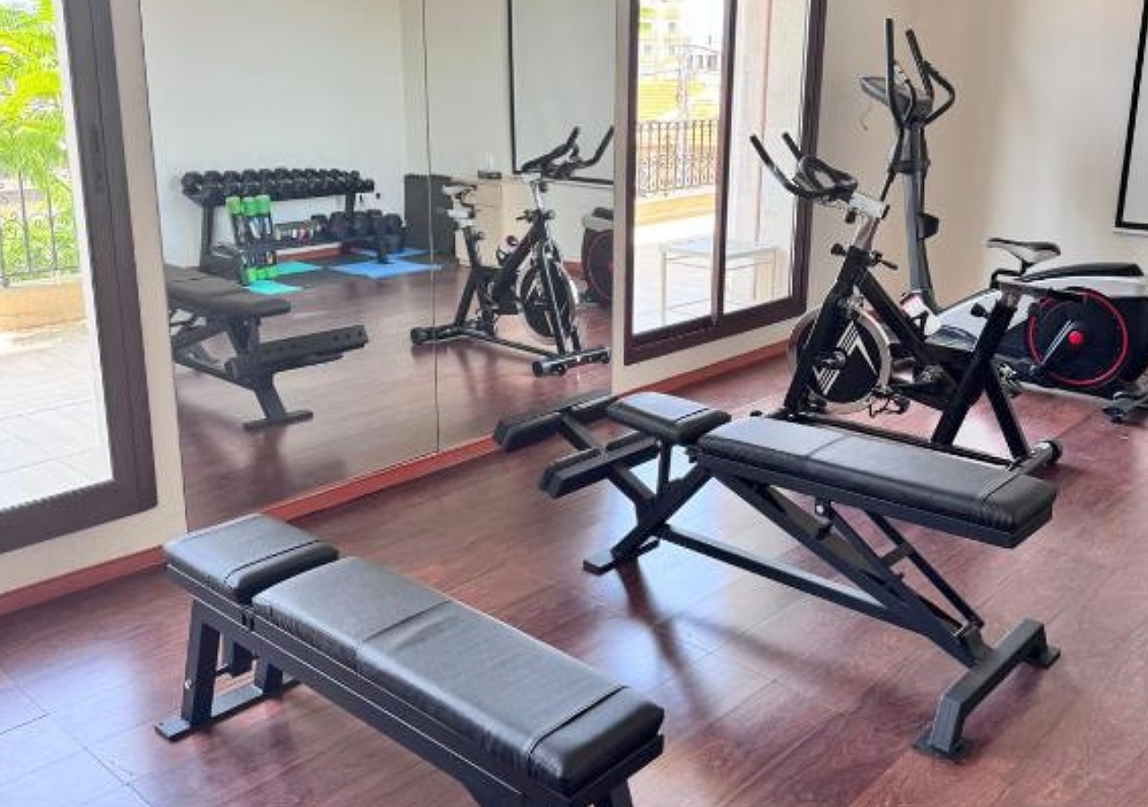 Fitness room at Majestic Hotel Byblos
