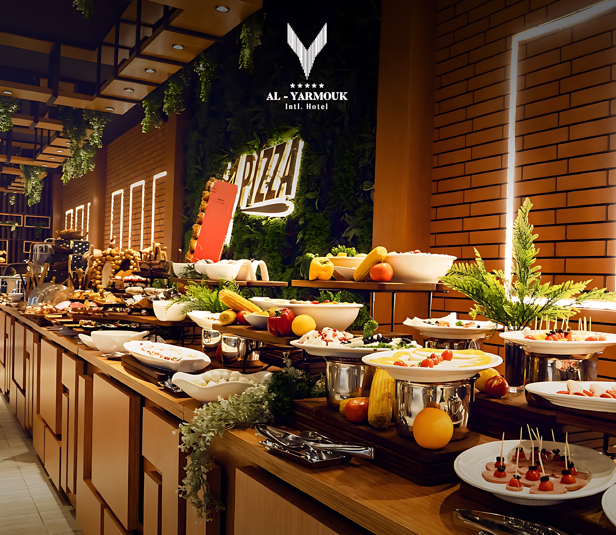 Meetings and dining at Yarmouk Hotel Baghdad